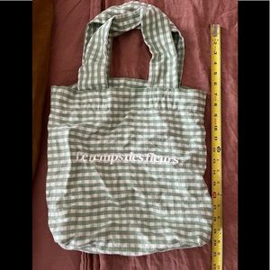 Gently used faithful cotton tote bag
